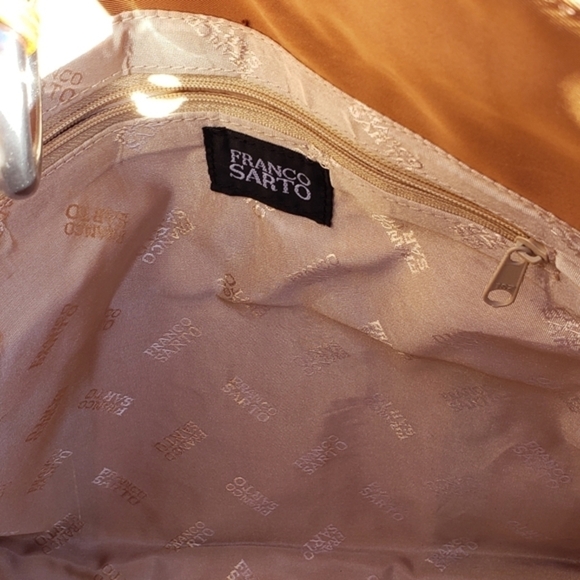 Brown Franco Sarto faux Crocodile embossed leather - Picture 5 of 7